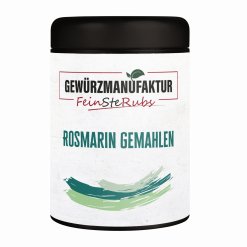 Rosmarin gemahlen Gewürz Kräuter FeinSte Rubs